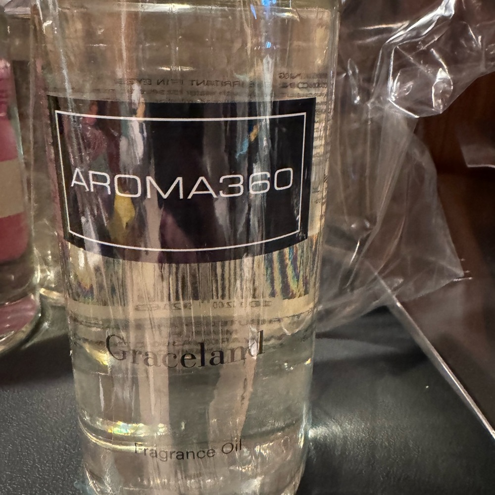 Aroma360 Fragrance Oil Graceland 16.9oz 500 ml Large Bottle. New Un-opened.